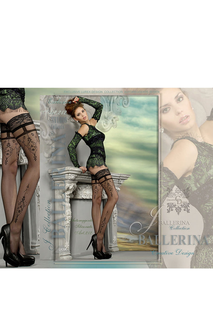 Ballerina 212 Hold Up Black
