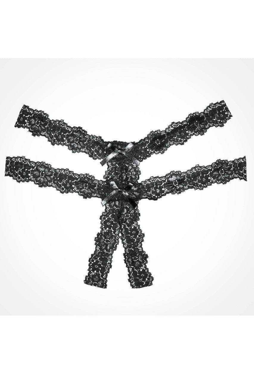 Allure Lingerie AL-A1004 Southern Rhapsody Panty ( Crotchless )