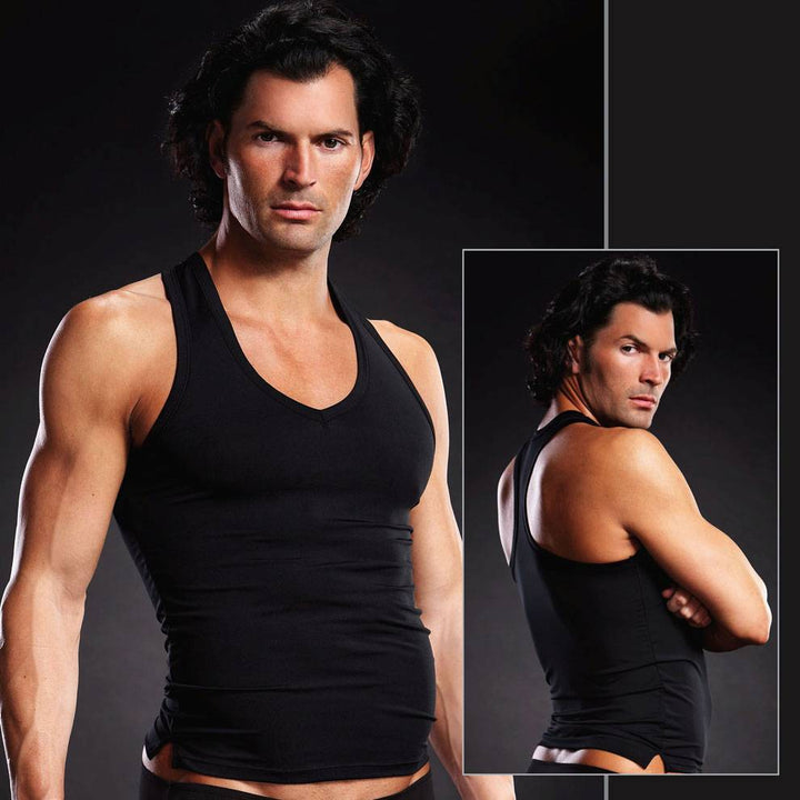 Blueline BLM006 Microfibre Racerback V-Neck Tank