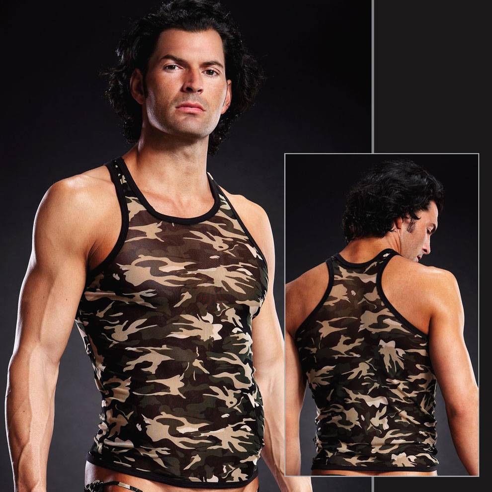 Blueline BLM018 Mesh Racerback Tank