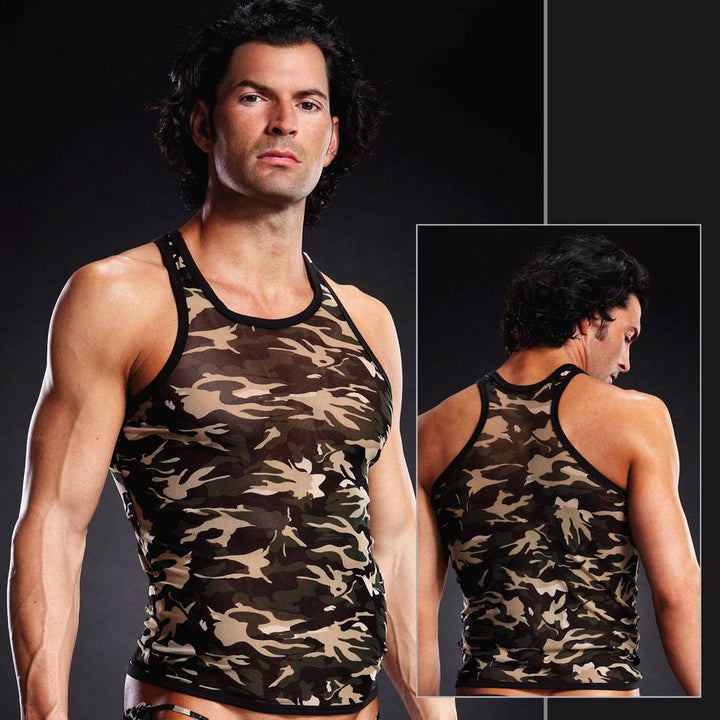 Blueline BLM018 Mesh Racerback Tank