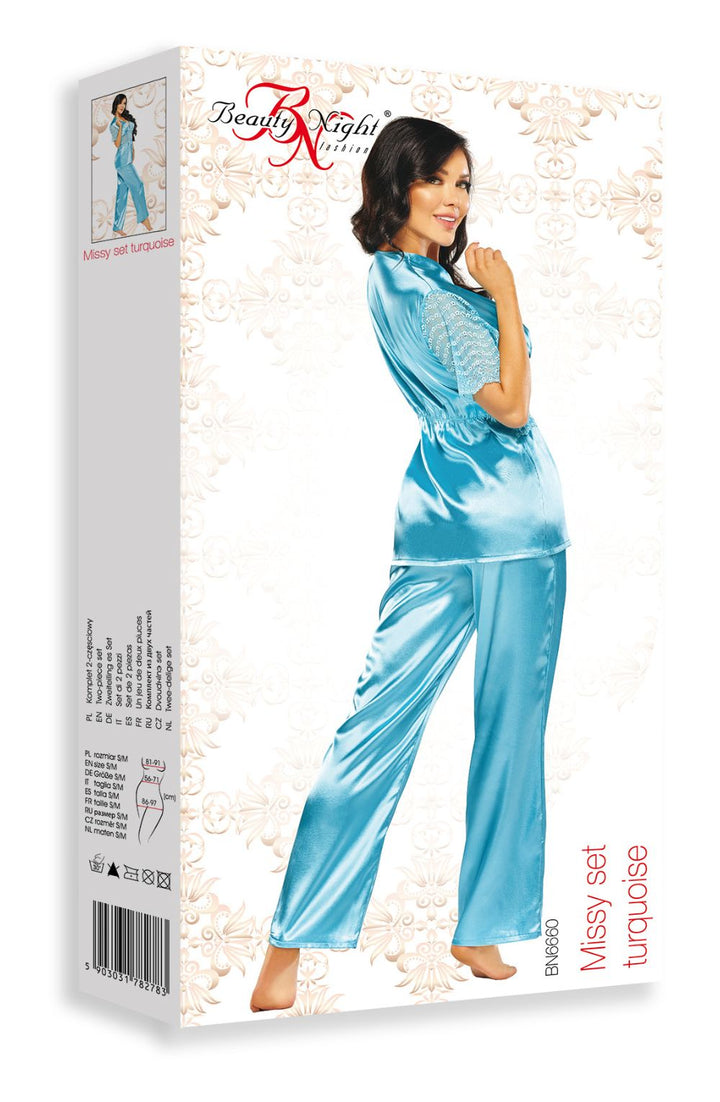 Beauty Night BN6660 Missy Set Turquoise – view 5