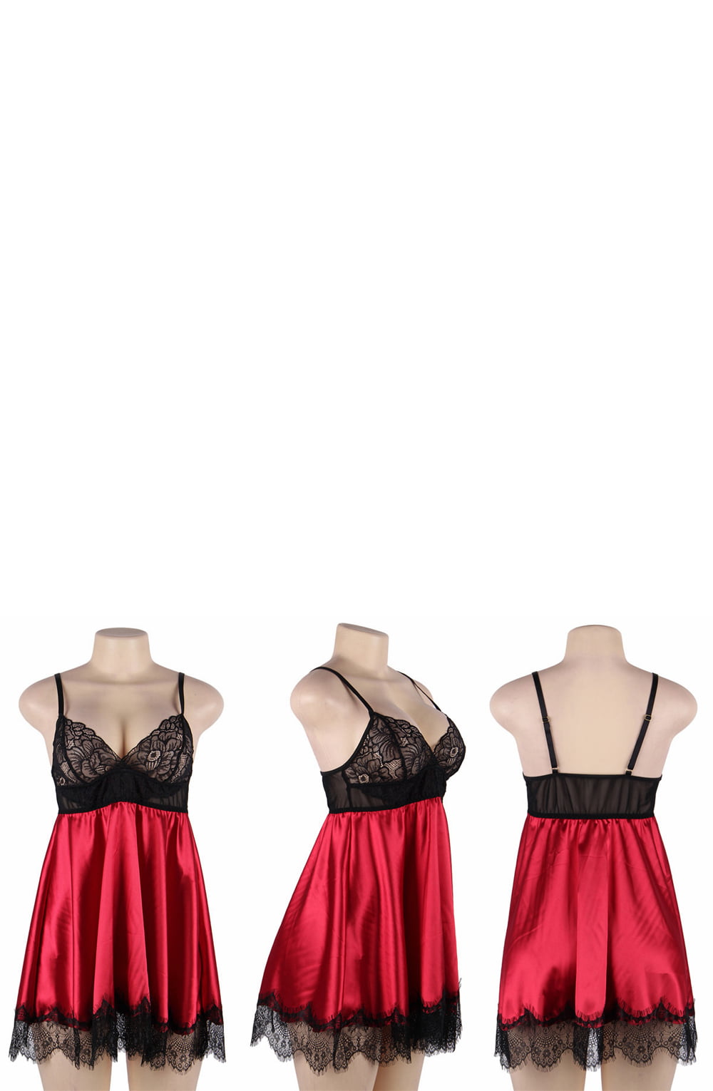 YesX YX832 Babydoll &amp; Blindfold