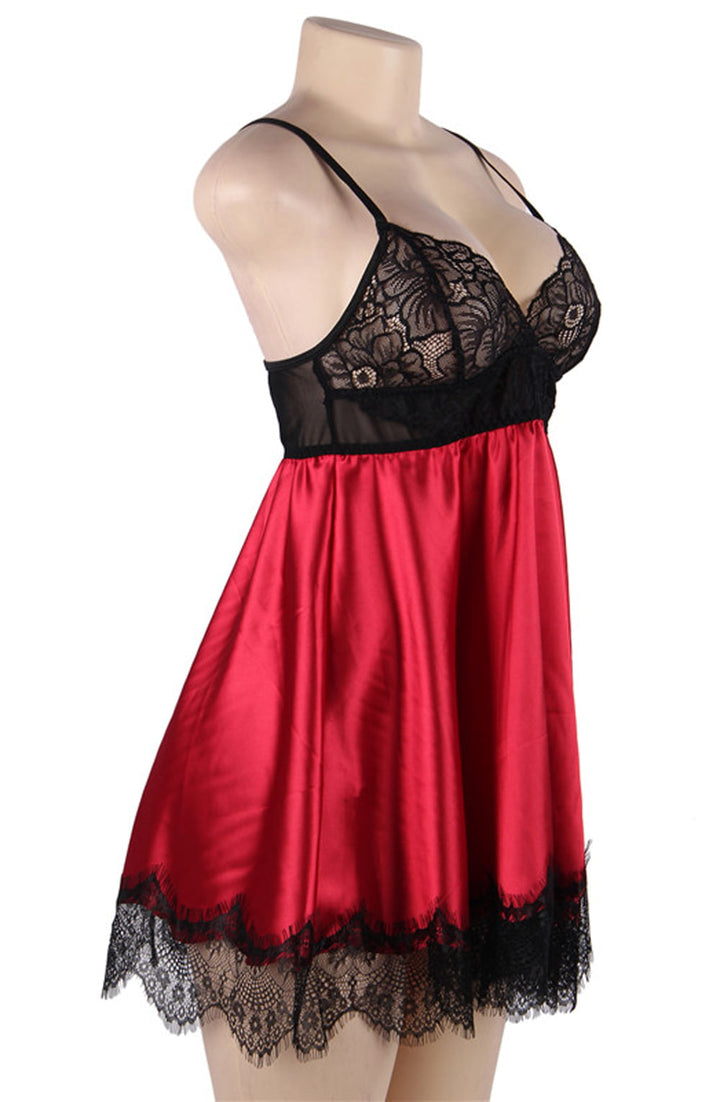 YesX YX832 Babydoll &amp; Blindfold