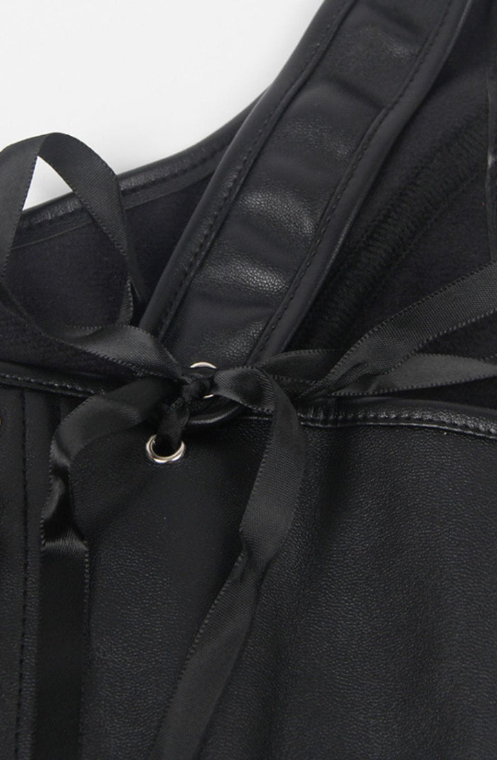 YesX YX889 Sexy Corset Black Up to 6XL