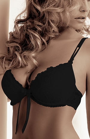 Roza Carmen Black Bra – view 5
