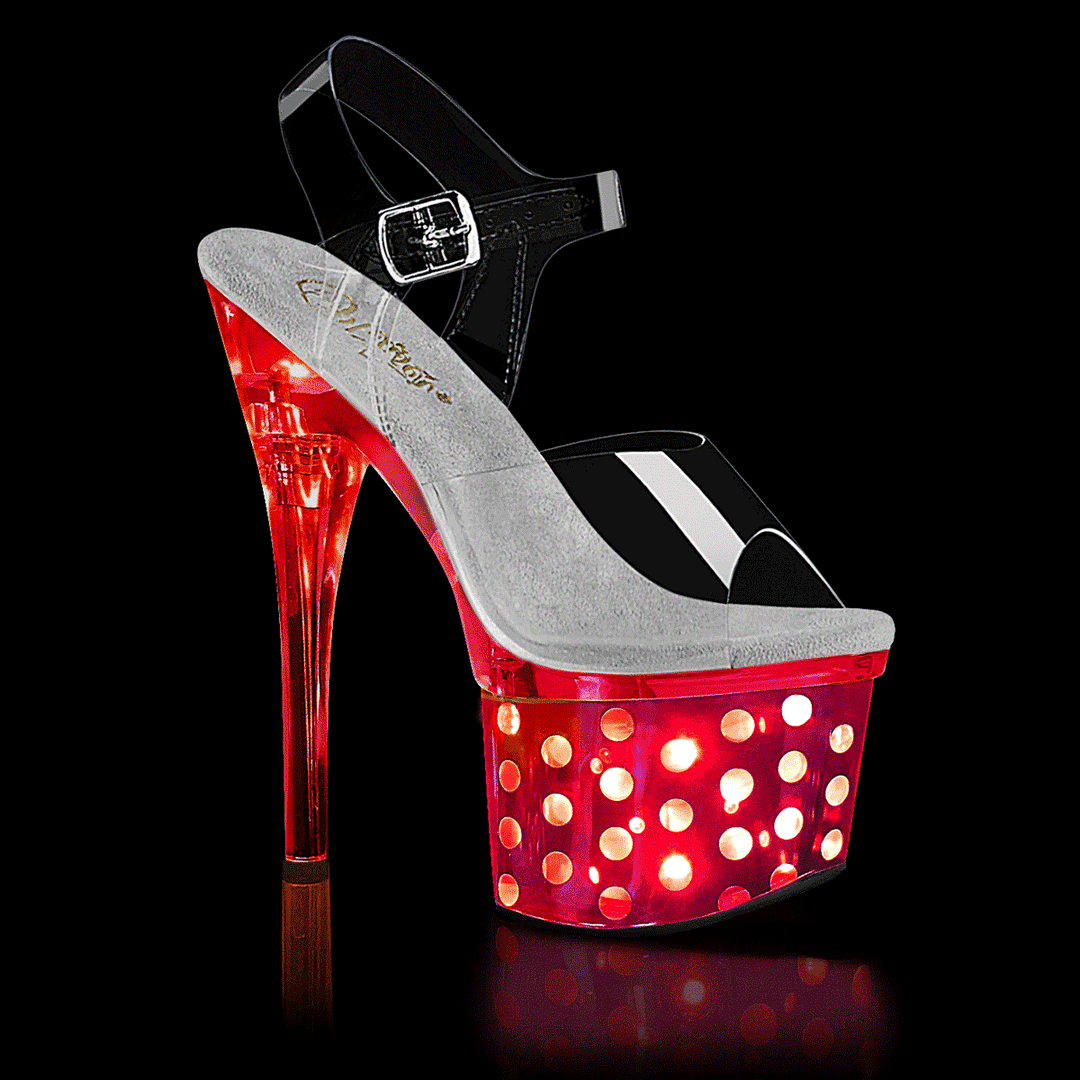 Pleaser DISCOLITE-708DOTS