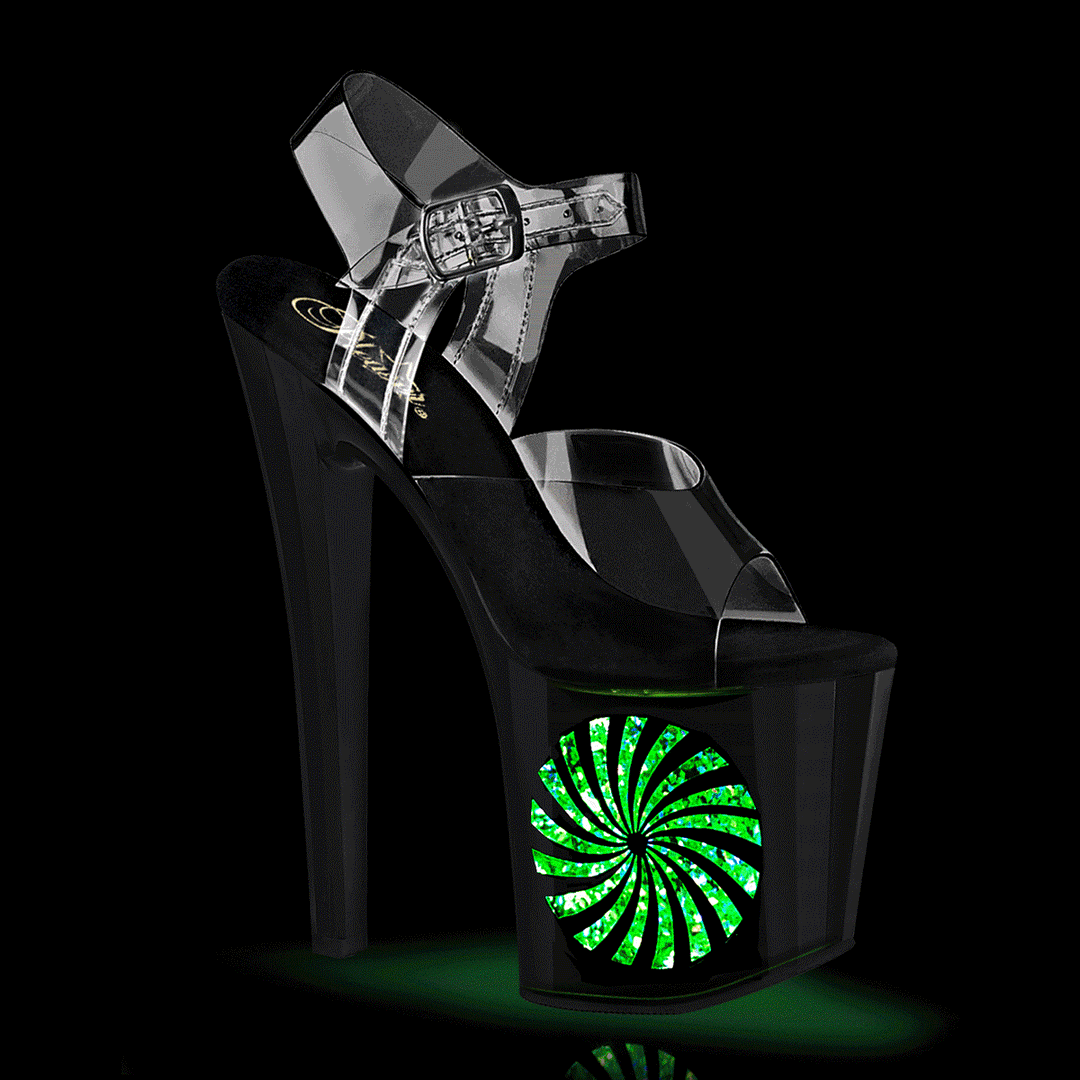 Pleaser ENCHANT-708LT-PINWHE