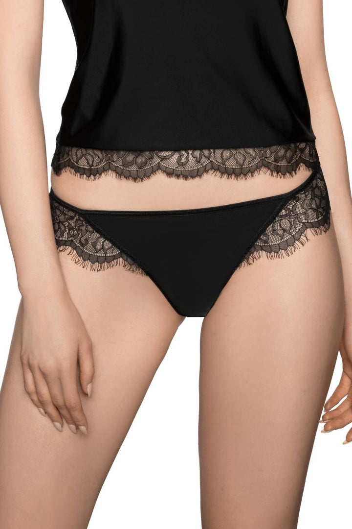 Roza Erii Black Thong – view 2