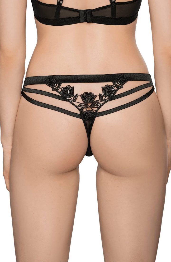 Roza Lisbet Black Thong – view 4